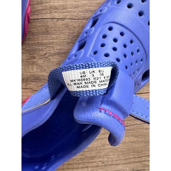 Merrell Unisex Child Hydro Canyon Sandal Berry Purple Blue Pink Water Shoes US 4 - Picture 7 of 10